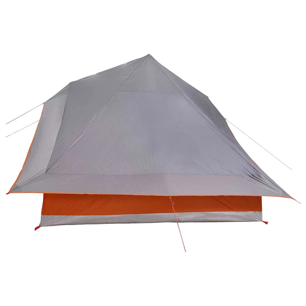 Tenda Tipi-Tenda da campeggio Grigio e arancione 364 x 281 x 257 cm taffet¨¤