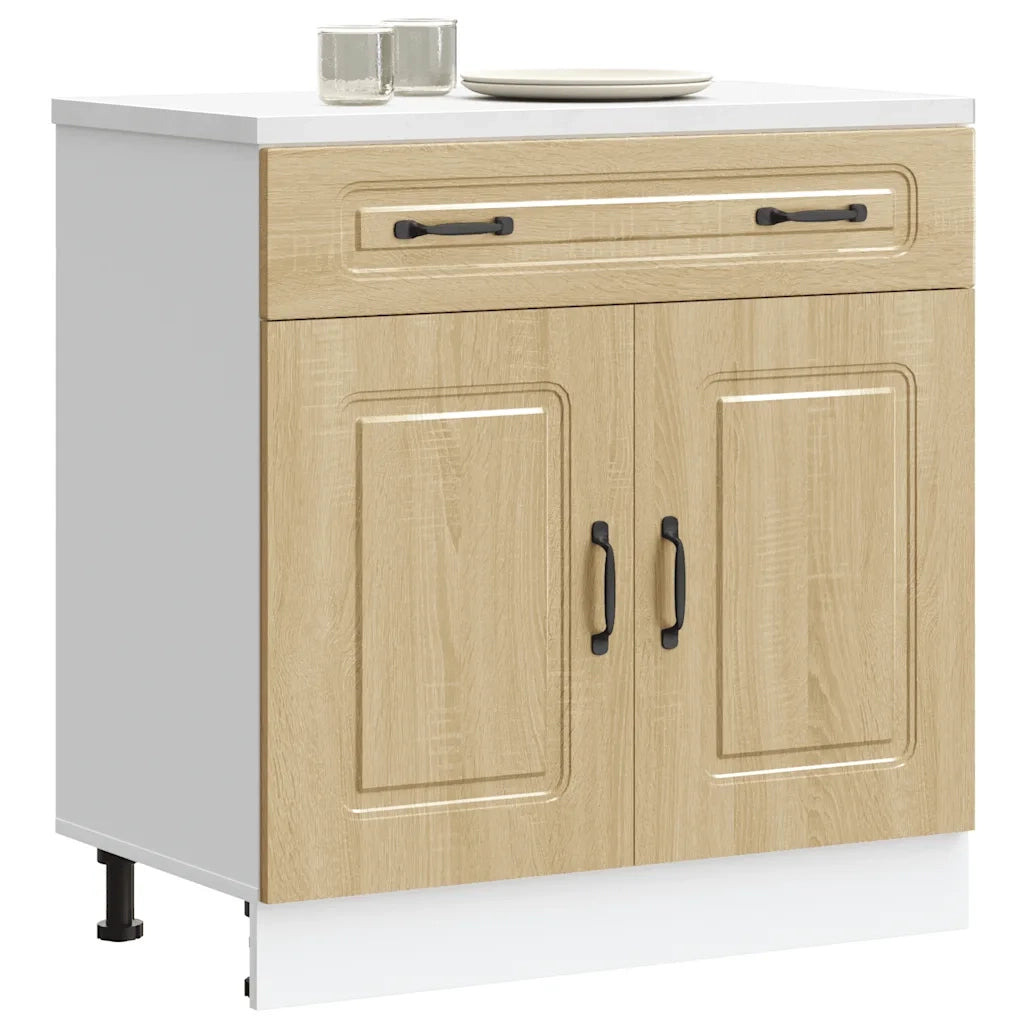 Base da Cucina Kalmar Rovere Sonoma in Legno Multistrato