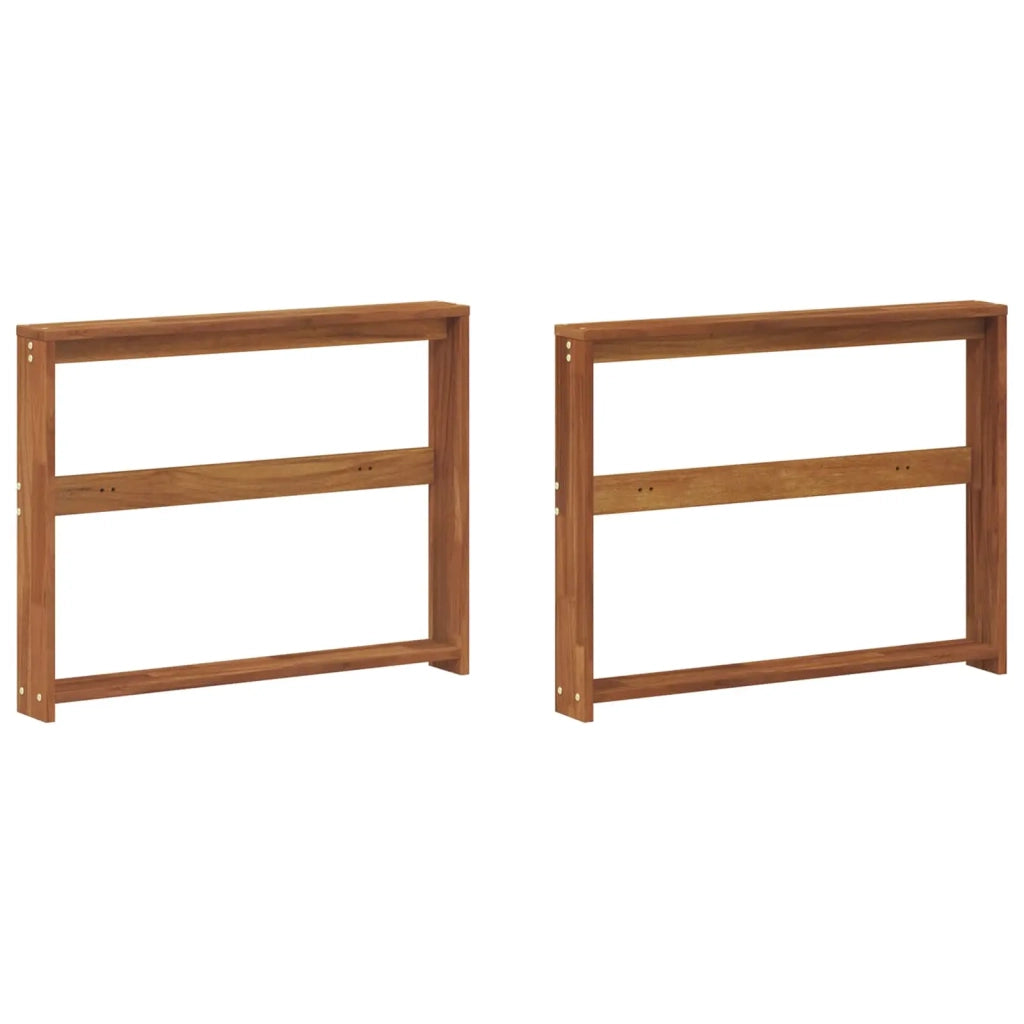 Bracciolo 2 pz Naturale 78 x 10 x 61 cm 900582