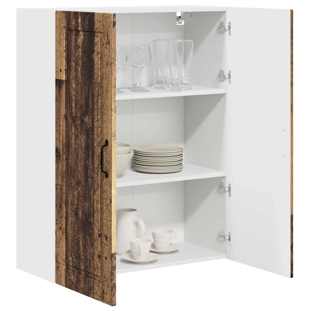 Mobile da cucina con lo scaffale-Armadio da cucina Legno vecchio 80 x 31 x 100 cm 207762
