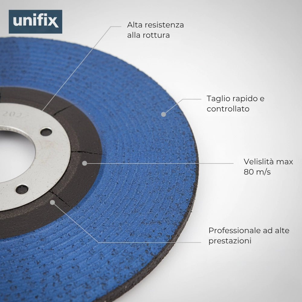 Disco da taglio top per materiali pieni acciaio ferro tubi e profilati *** misura Ø 230 x 3,0 x 22 mm, confezione 1