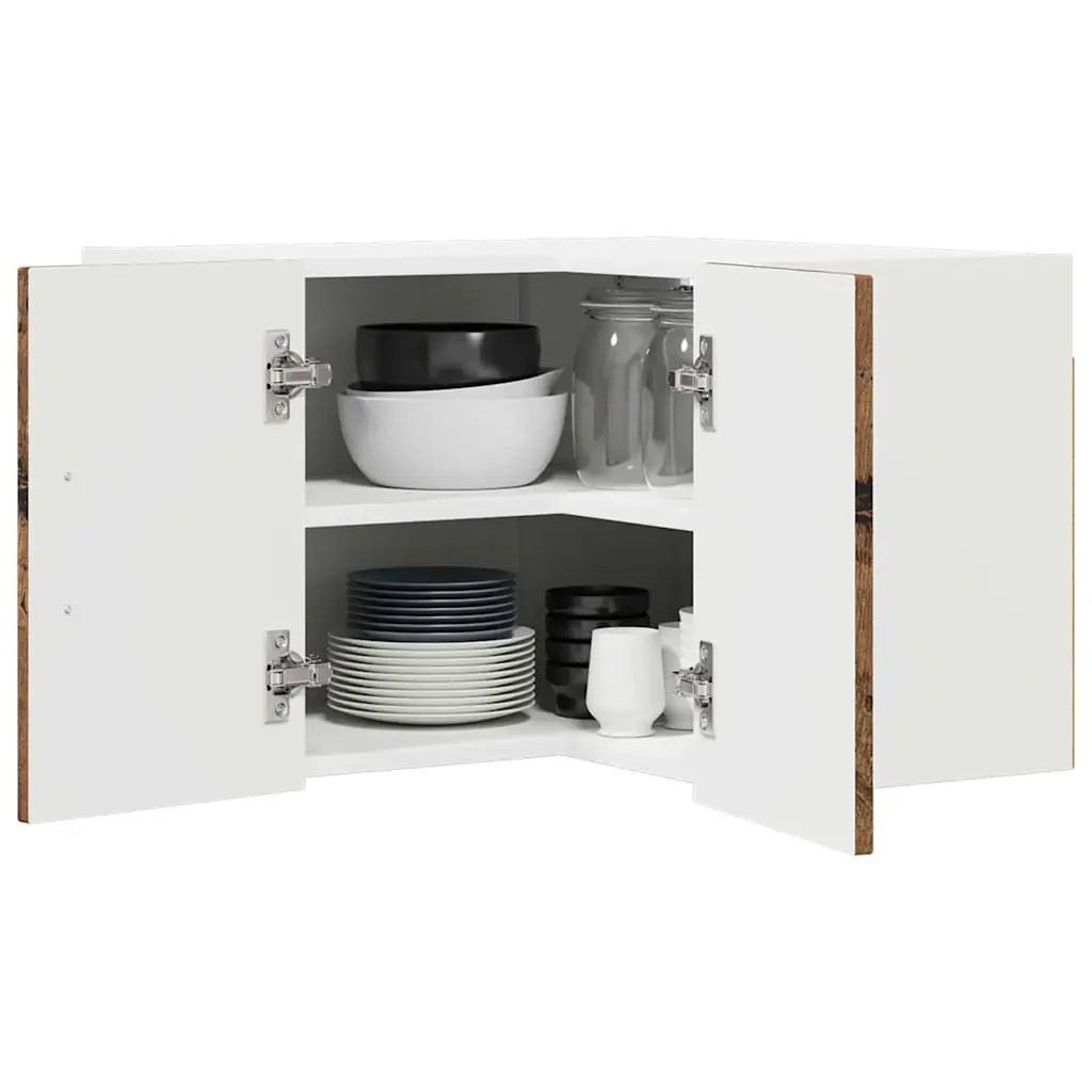 Mobile da cucina con lo scaffale-Armadio da cucina Legno vecchio 57 x 57 x 40 cm 967165