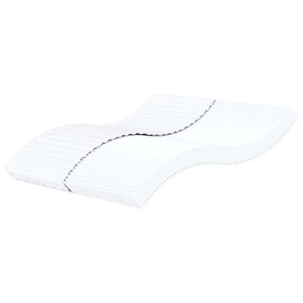 Materasso in Schiuma Bianco 200x200 cm Durezza H2 H3