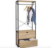 Dressing industriale con 2 carichi 80 cm – alta qualità – materiale duraturo – design elegante – adatto per uso quotidiano – stile moderno – comfort e funzionalità combinati