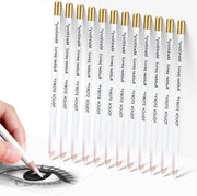 Set di matite a gomma in legno per artisti - ideale per disegni a carboncino - punta gomma alta - 12 pezzi