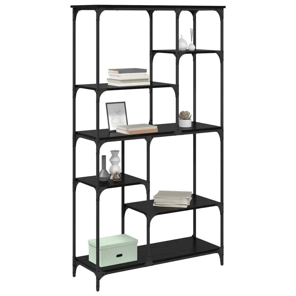 Libreria Rovere Nero 99 x 35,5 x 176 cm Legno multistrato