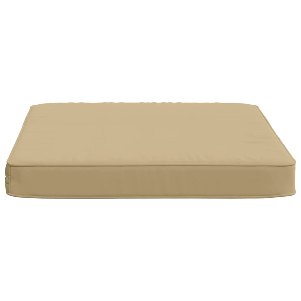 Cuscini per Sedia in 4 Pezzi VUGHT 4 pcs 100% Poliestere Beige 946280