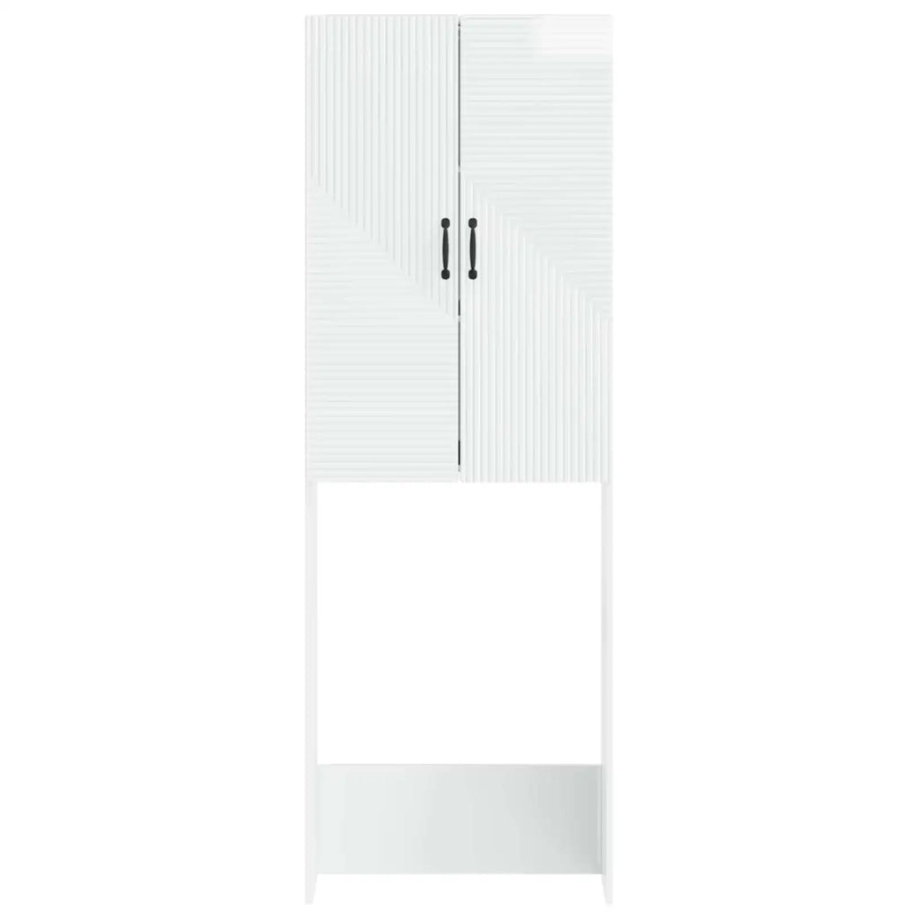 Mobile Bagno HAARLEM Bianco Lucido 66 x 25,5 x 190 cm 896919