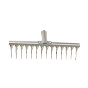 RASTRELLO A 14 DENTI AEREATORE ZINCATO
