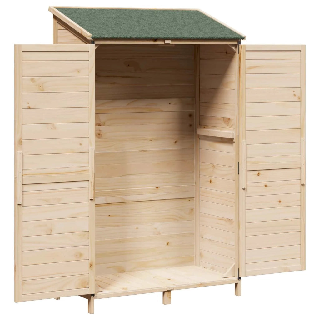 Capanno da Giardino Naturale 106,5 x 56 x 176 cm