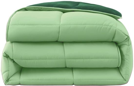 Duvet in Plucchetta Reversibile 135x200 cm - Caldo e Sovracciglio per Tutte le Stagioni