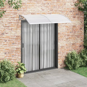 Pensilina per Porta Grigia 200x100 cm in PC 45630