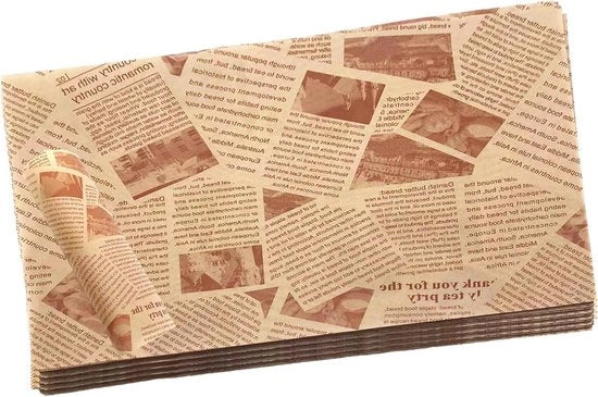 Parcheggio per il forno eucarico, 100 fogli - Parcheggio per panini, panettone, wrap per panini.