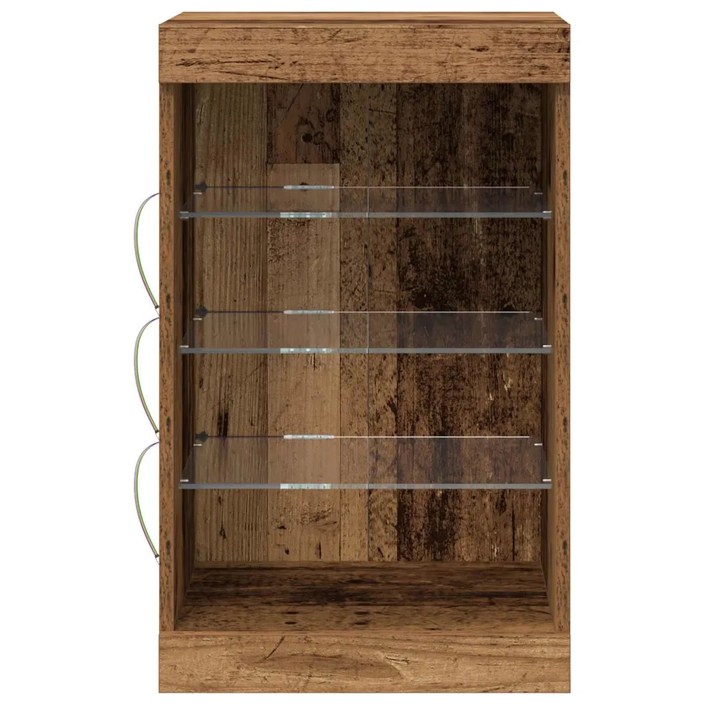 Credenza-Buffet-Armadio da cucina Legno vecchio 41 x 37 x 67 cm Legno multistrato 715341