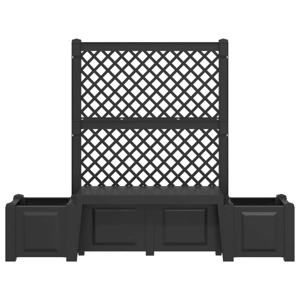 Panchina da Giardino Kopenhagen Antracite 173 x 49 x 135,5 cm