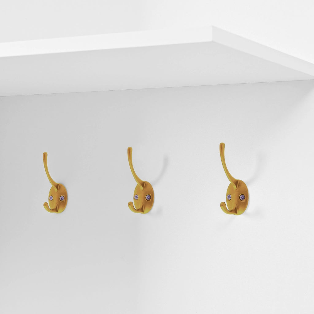 Guardaroba da ingresso 5 in 1 con specchio, seduta e scarpiere
