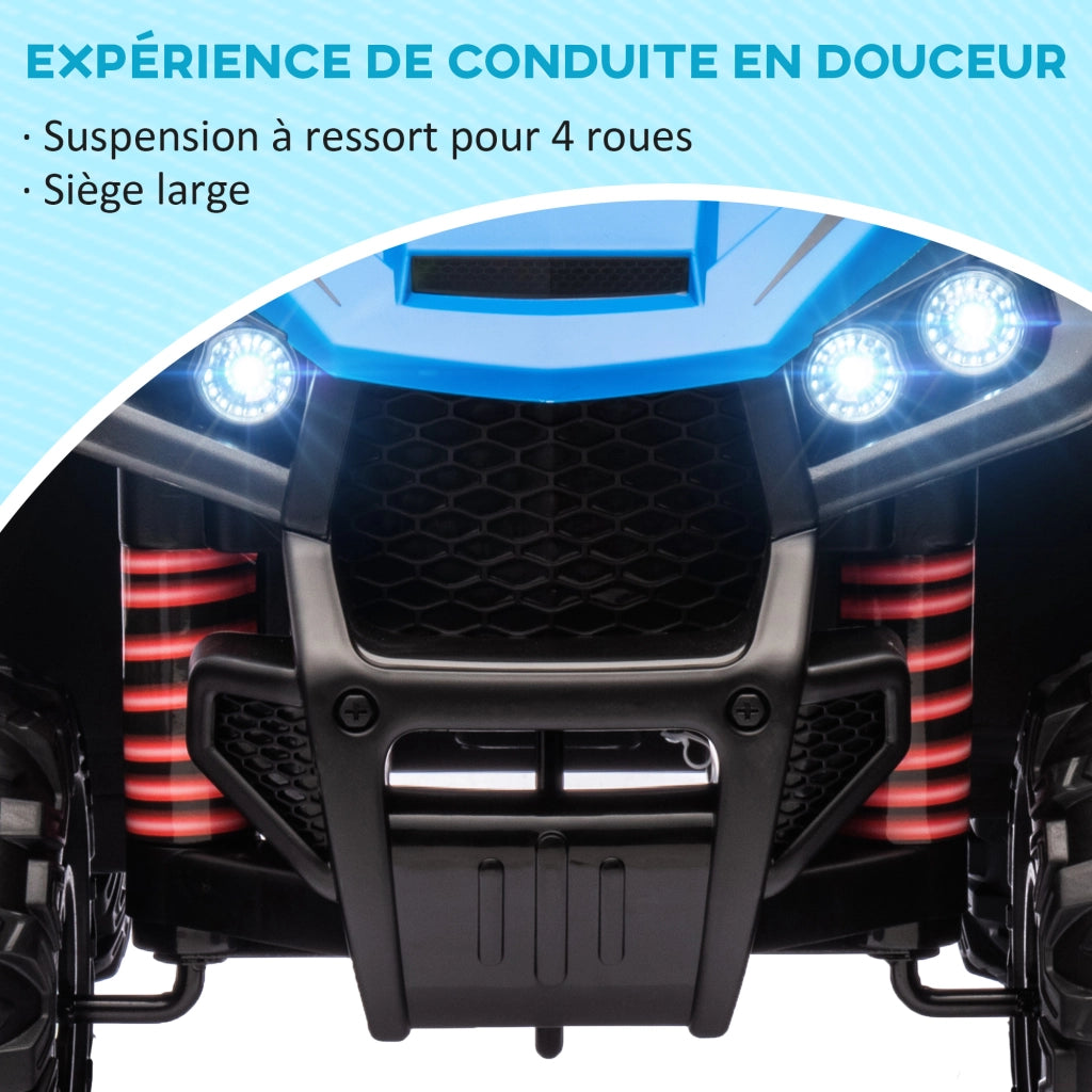 Auto elettrica per bambini 12V ¨C zephmum ¨C 85x55.5x62 cm blu