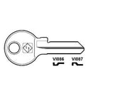 CHIAVI PER CILINDRI VIRO 5 SPINE PICCOLE- - VI087 SX - 20 pezzi SILCA