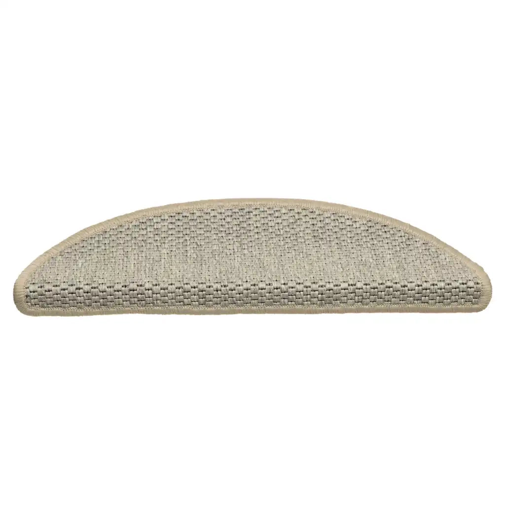 Tappeti Adesivi Scale Aspetto Sisal 15 pz | Gradini per Scale 56x17x3cm Verde Chiaro