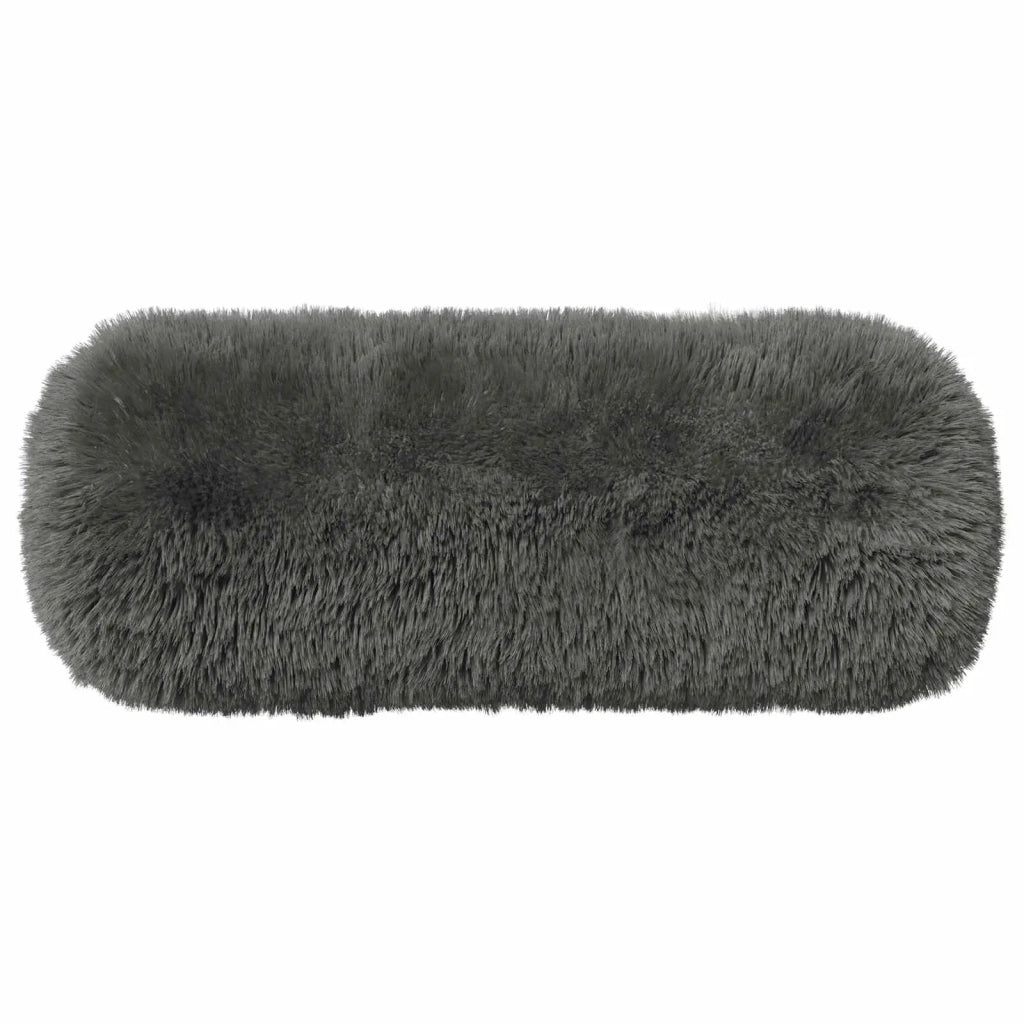 Federa 6 pcs HEERLEN Grigio Chiaro Ø 15 x 40 cm Fleece PV 923398