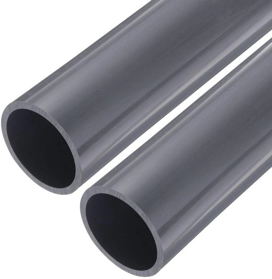 PVC Tubo 63,8 mm ID - 75 mm OD - 9 Pollici Lunghezza - Alto Impatto Resistente - Adatto per Fognature/Cable Sleeve - Adatto per DIY