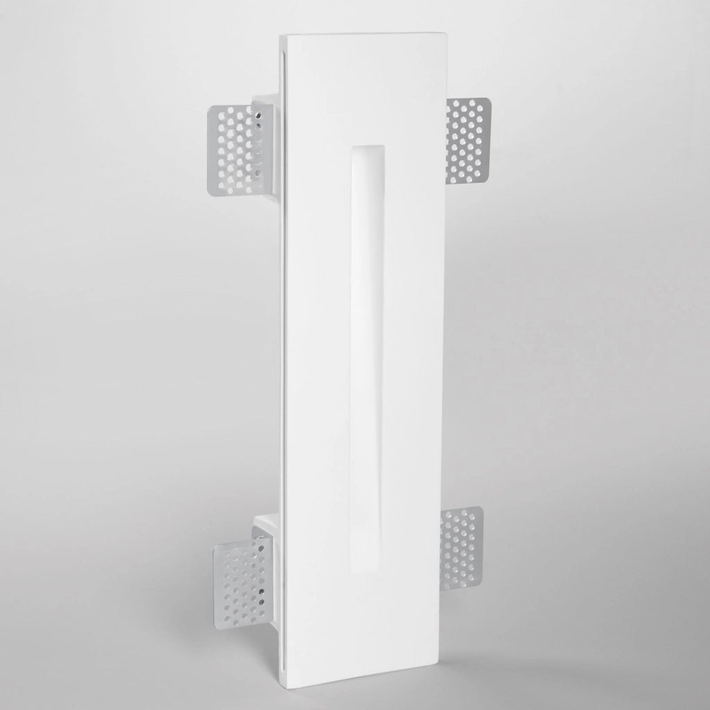 INCASSO LED ELLE IN GESSO 1,5W 100LM 4000K DRIVER NON INCLUSO 300X80X40MM