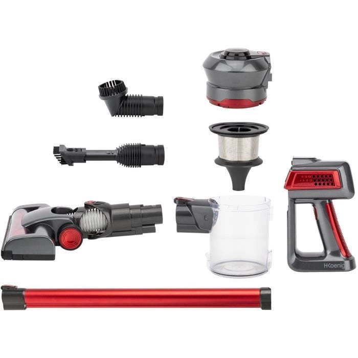 H.KoeNIG UP810 PowerClean + aspirapolvere senza fili 2 in 1