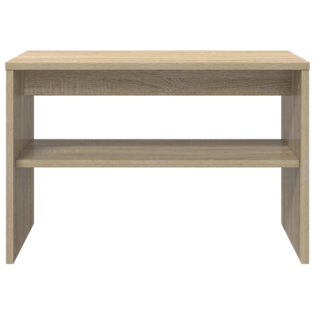 Mobile porta TV rettangolare moderno con funzionale contenitore 60 x 35 x 40 cm realizzato in legno ingegnerizzato di rovere Sonoma 02_0058339