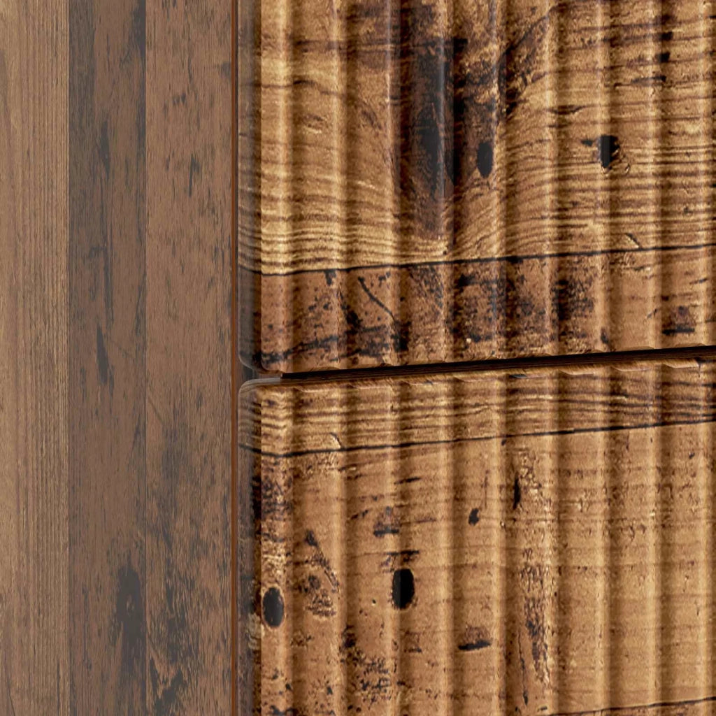 Armadio da Notte con cassetto Legno antico 62 x 34,5 x 47,5 cm 894783
