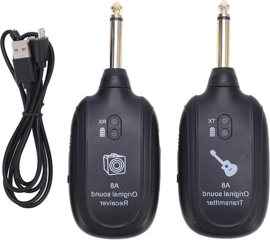 Accessori ricaricabili per sistema chitarristico wireless - Sistema chitarristico wireless.