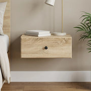 Mobiletto da notte a muro Rovere Sonoma 49 x 34,5 x 20 cm 899129