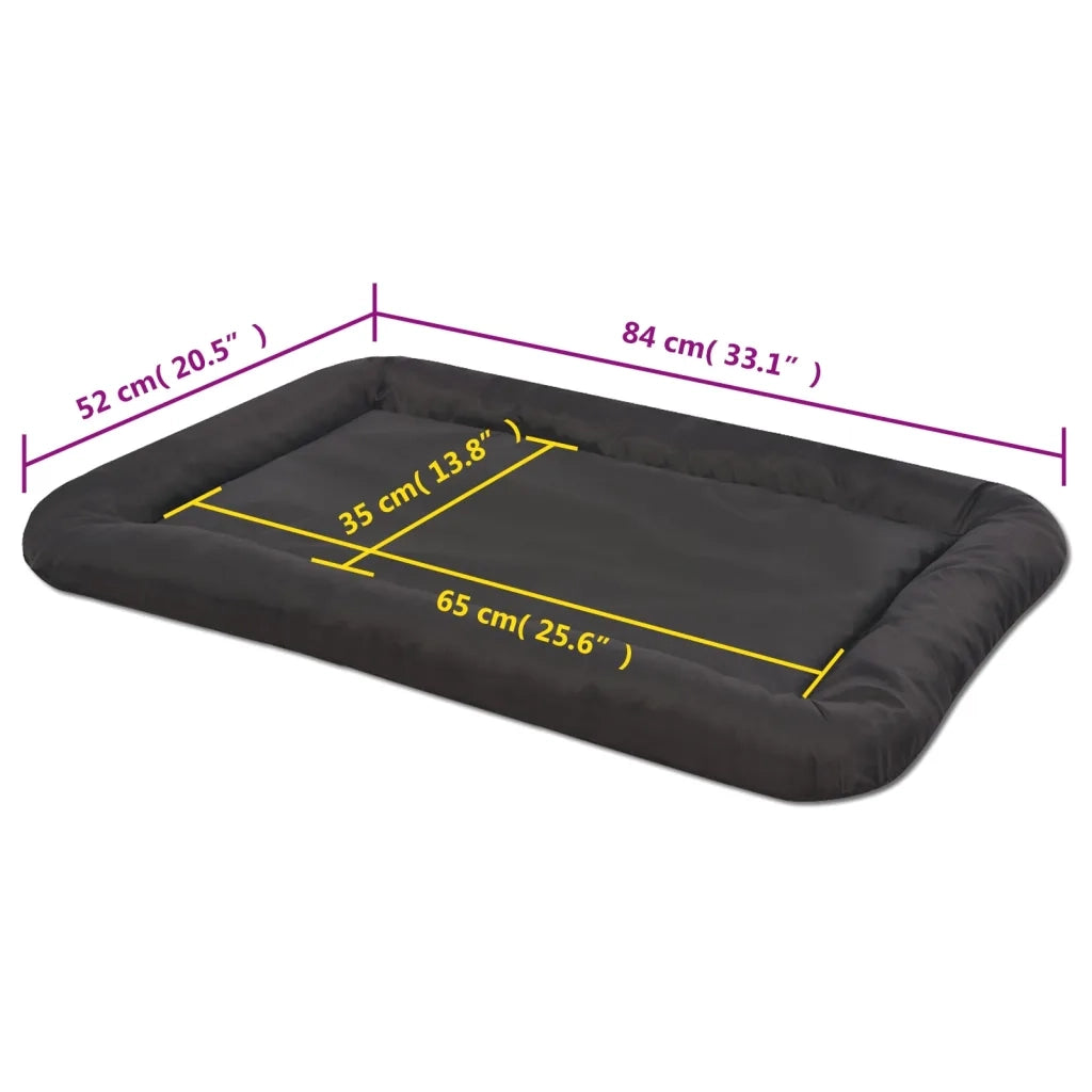 Materasso per Cani Taglia XL Nero CFW3859869
