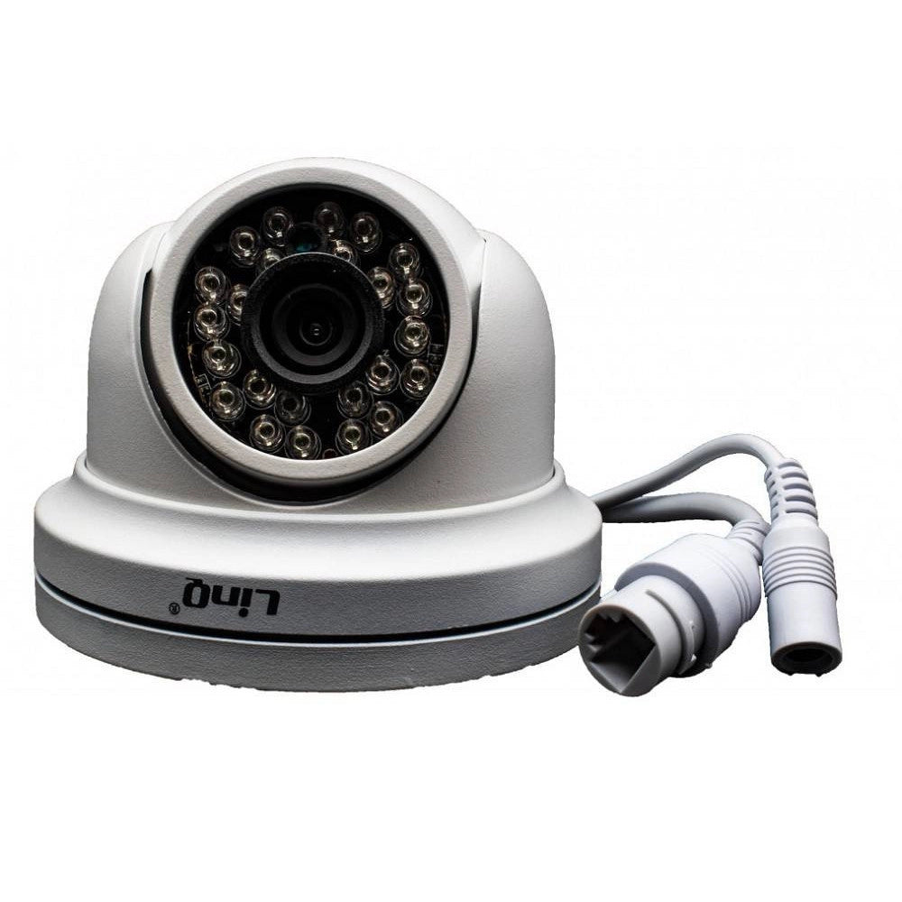 Trade Shop - Telecamera Di Sicurezza Soffitto Poe 2mpx Ahd-2037 12led 24 Infrarossi 200w Ip66 -