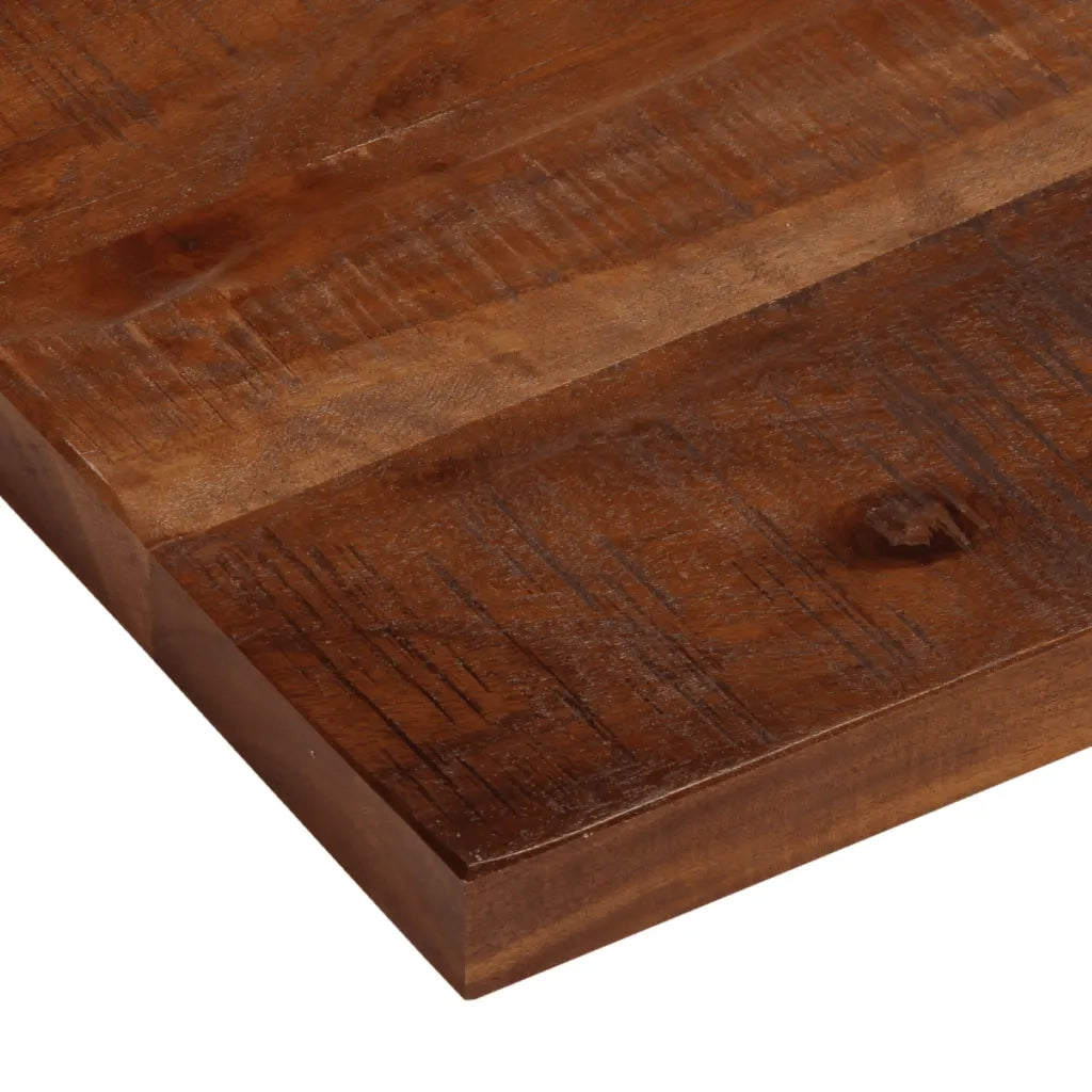 Piano Tavolo | Superficie Tavolo | Piano Scrivania 140x50x2,5 cm Rettangolare in Massello di Recupero