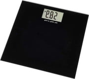Scalino di Peso STEP PLUS 50.1015.01 - design moderno - nero - plastica - vetro resistentente - piattaforma ampia - 116 (192) x 38 x 20 mm