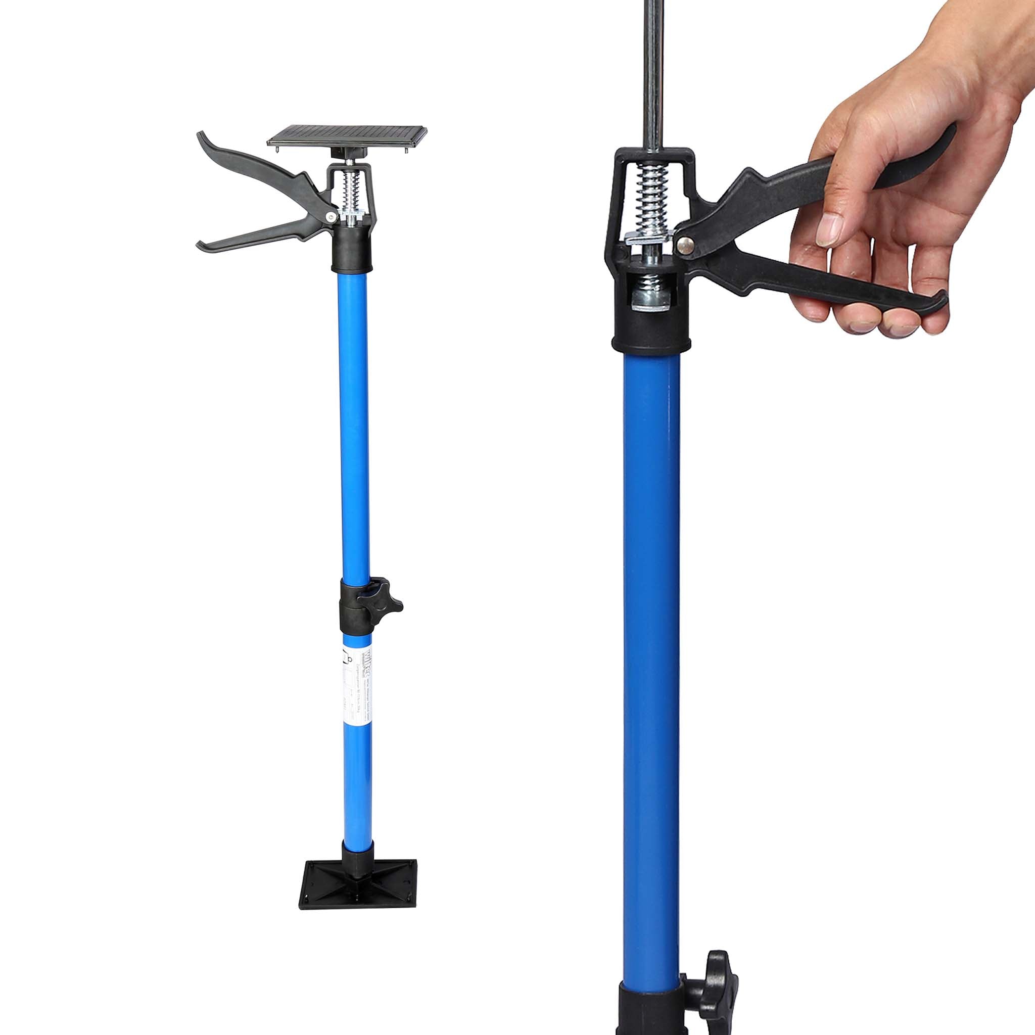 Set di 3 tenditori per controtelai Regolabili 51-115cm Max 30kg Piastre di pressione inclinabili
