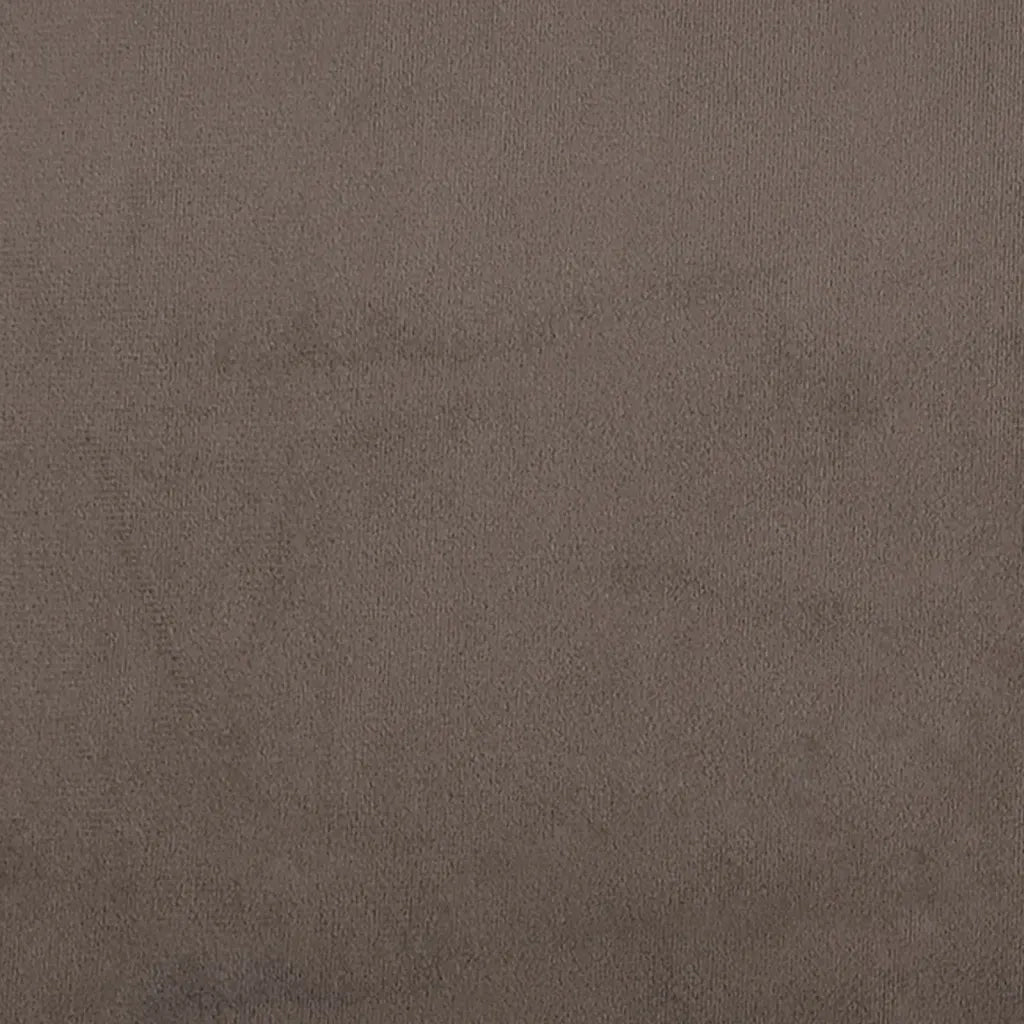 Sedia da Pranzo Girevole Grigio Scuro in Velluto