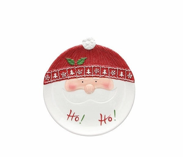 1 Pezzo Piatto Panettone Natalizio Natale Dear Santa 28 cm Tognana