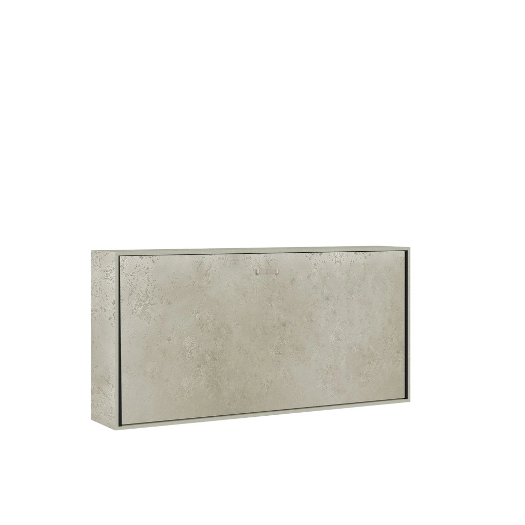 Letto Singolo a Scomparsa Salvaspazio Orizzontale Kando H97,4 cm con Materasso Cashmere