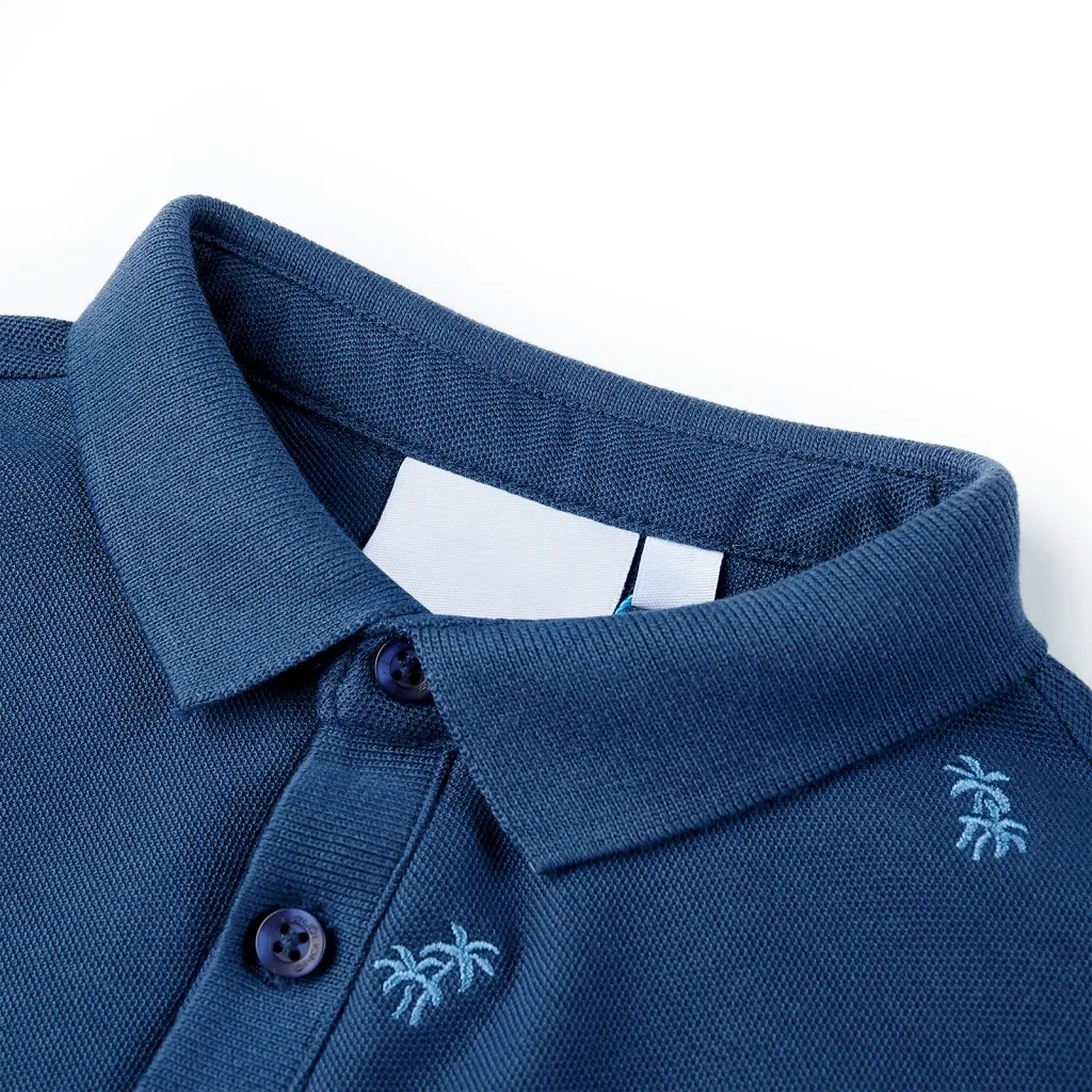 Polo da Bambino Blu Scuro 116