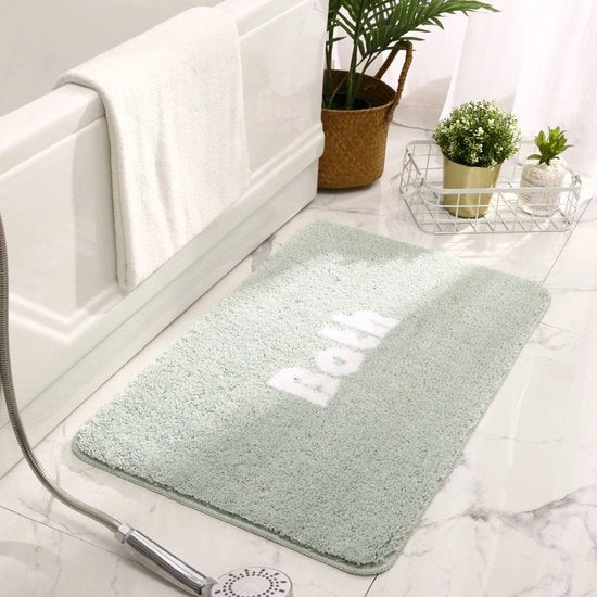 Mat antislip per porta bagno con funzione di assorbimento per la zona dei piedi