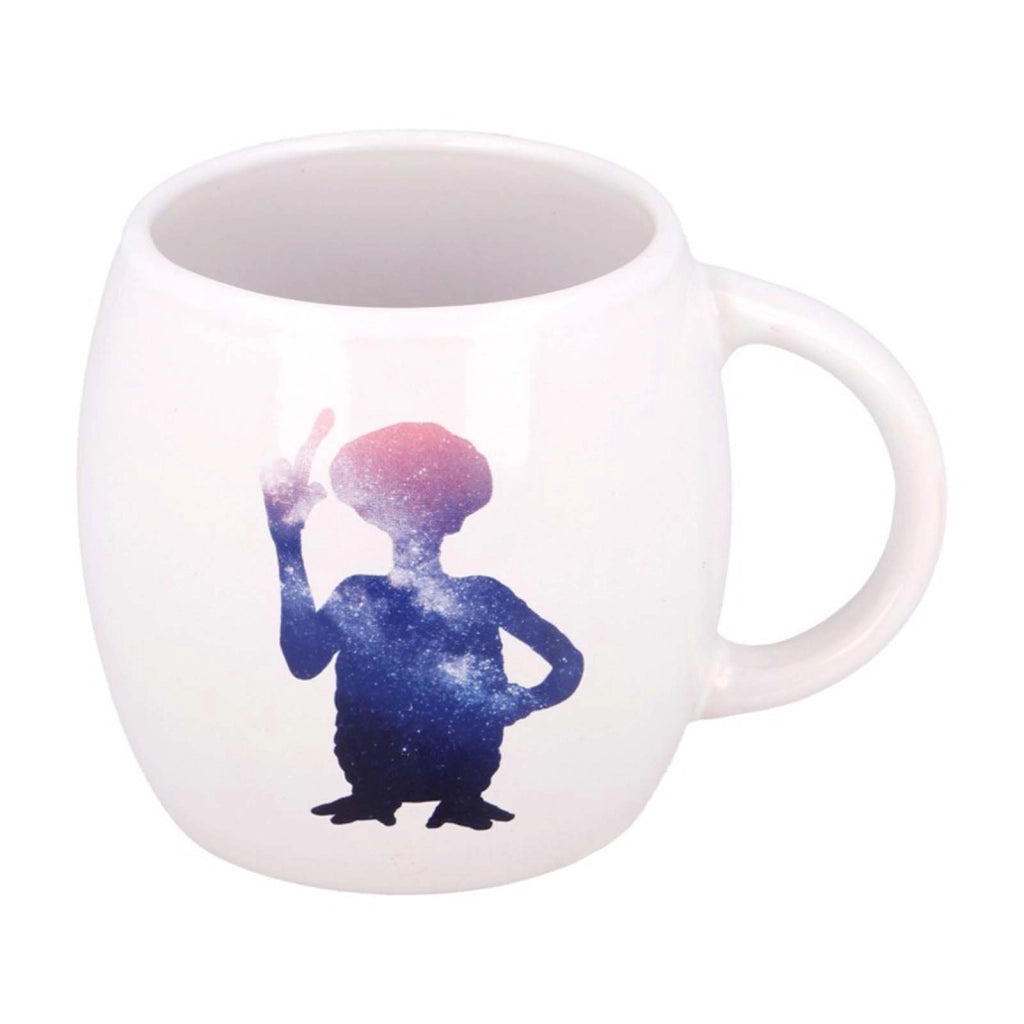 Tazza in Ceramica da 380ml con Confezione Regalo Extraterrestre Galattica Bianco E.T.