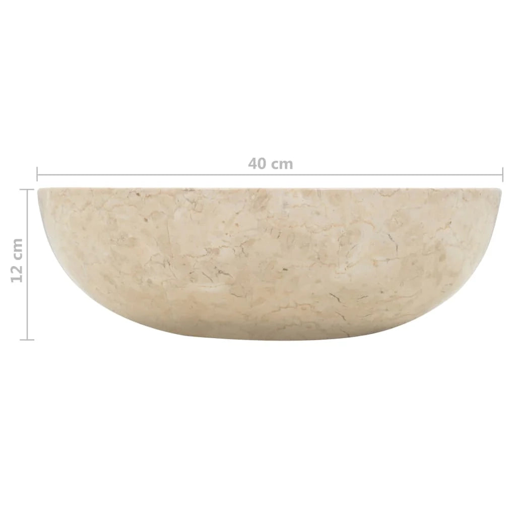 Lavabo in marmo crema da 40 cm 02_0002557