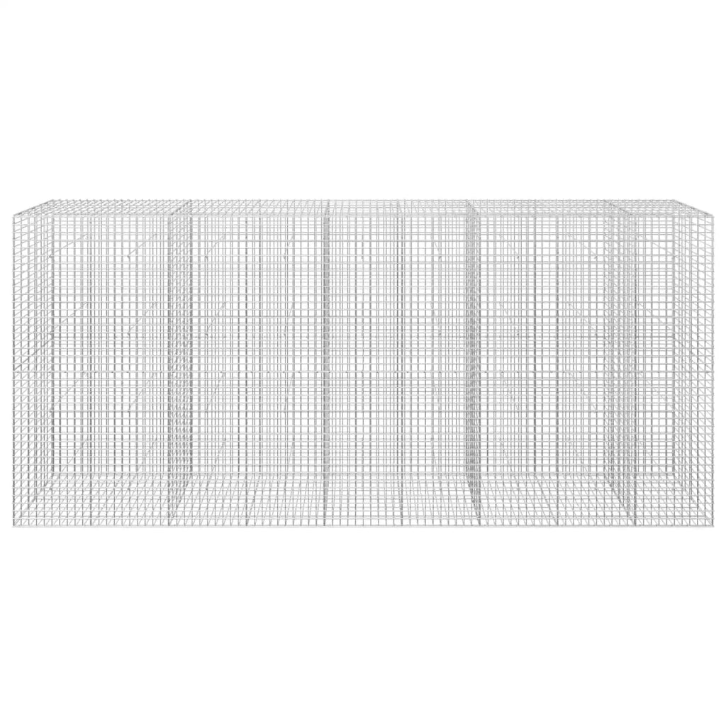 Gabion con Filo da 3,5 mm e Maglia da 5x5 cm 450x30x200 cm 3462291