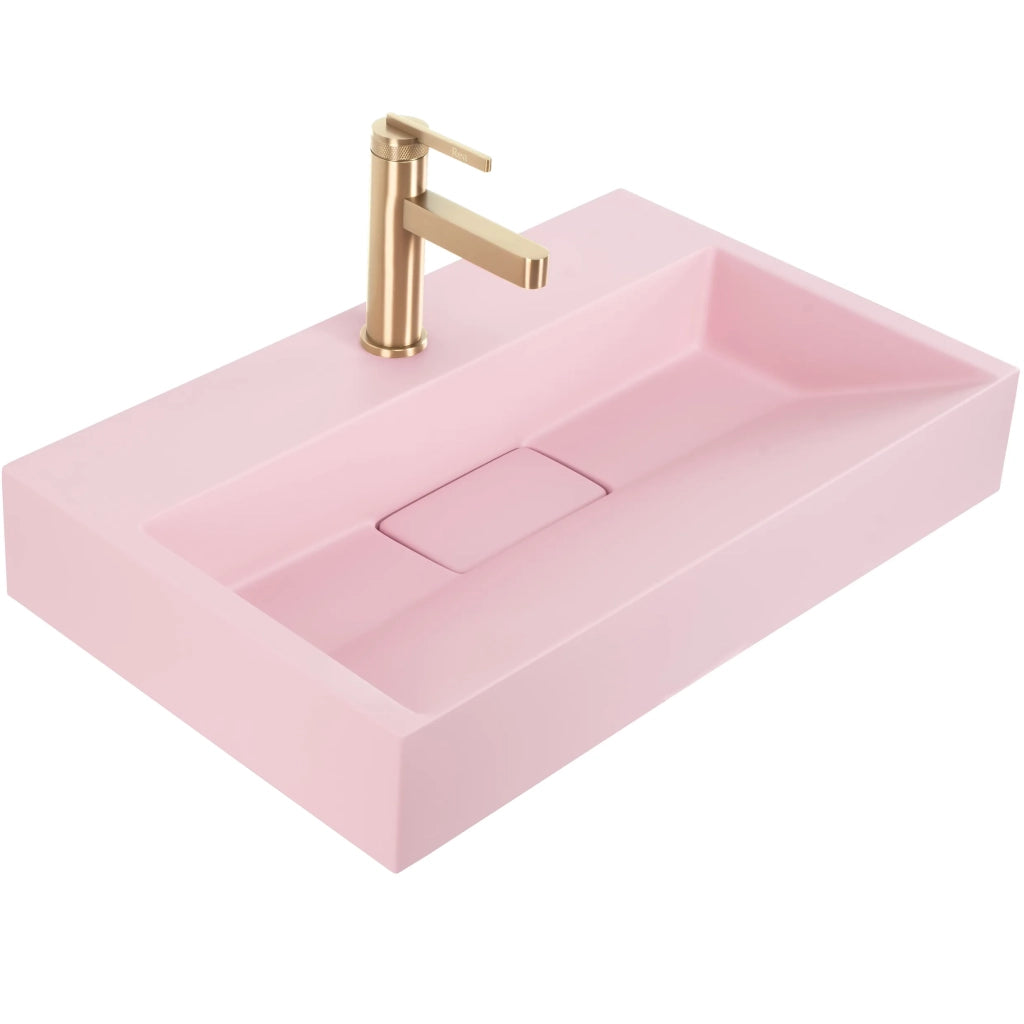 Lavabo In Conglomerato Goya Pink 60cm