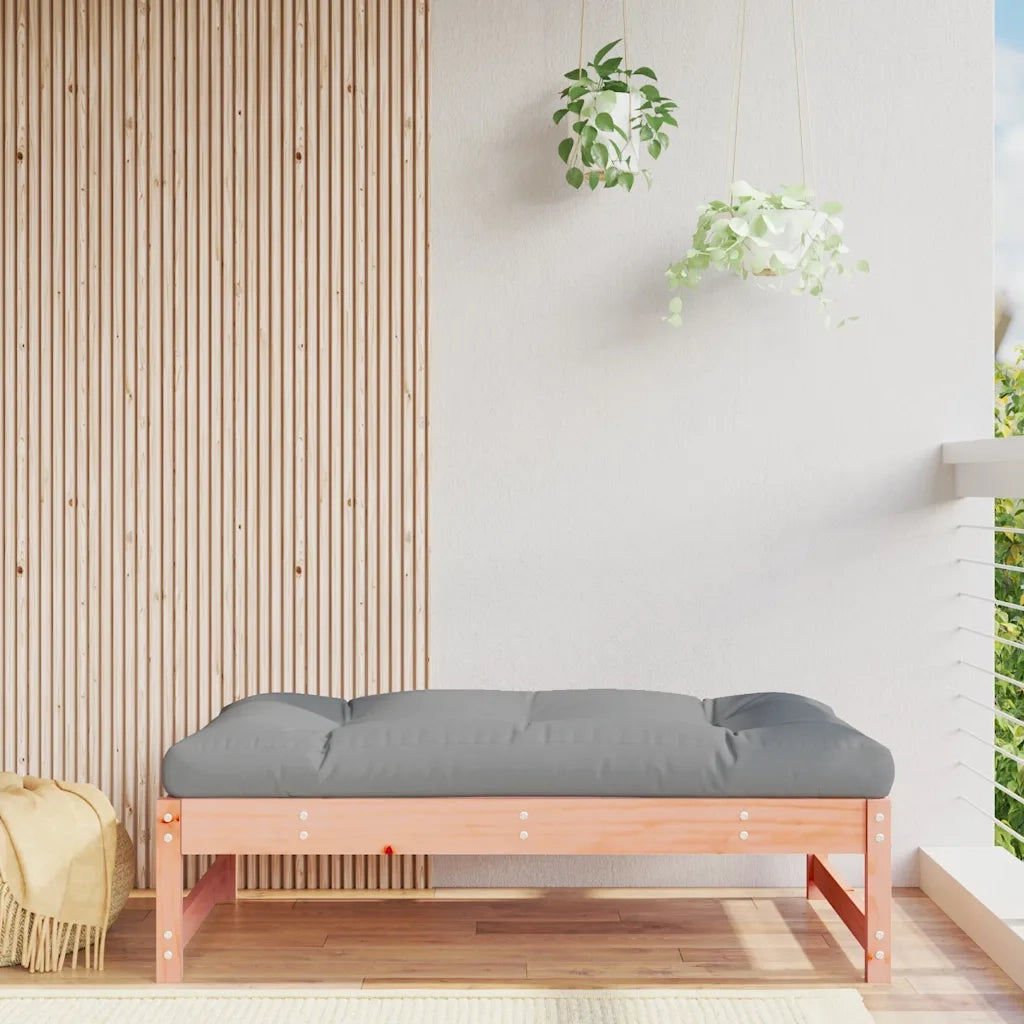 Sedia da giardino-Poggiapiedi da Giardino 120x80 cm in Legno Massello di Douglas 871395