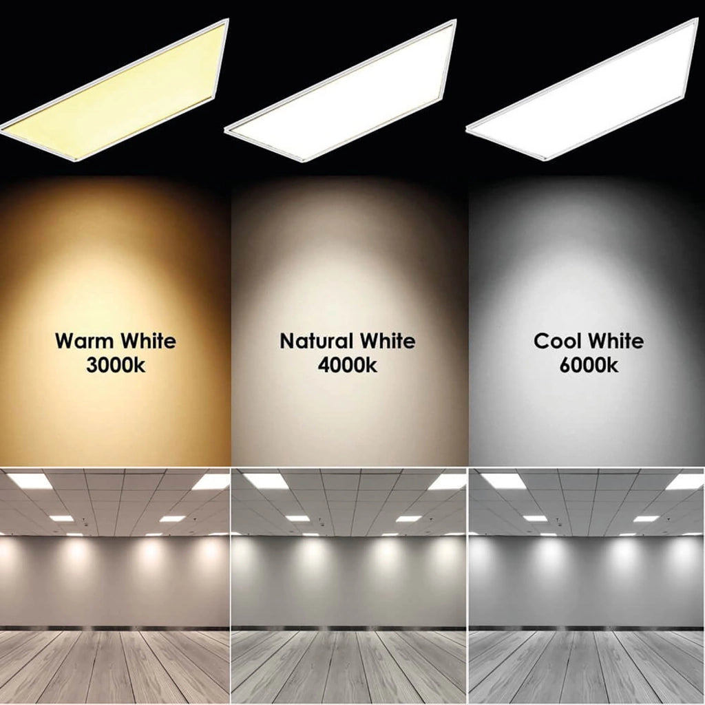 Pannello LED incasso quadrato 595x595mm 40W lampada soffitto CCT 3000K a 6500K luce ufficio studio medico ospedale 230V