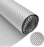 Kit di protezione termica per auto - Pannello in alluminio a rilievo - 100 cm x 40 cm - Kit di riparazione per schermo termico - Pannelli di protezione - Sicurezza veicolo