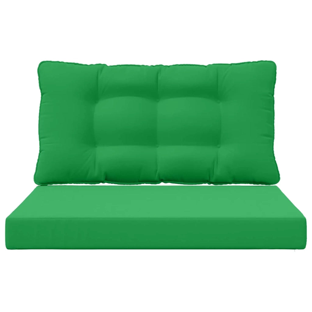 Cuscino per divano da esterno 2 pcs Verde Poliestere