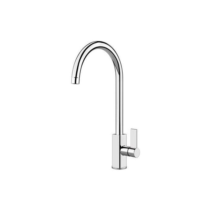 Foster 8441 000 Delta Miscelatore Cucina Monocomando con Canna Girevole 360° in Ottone Cromato colore Cromo